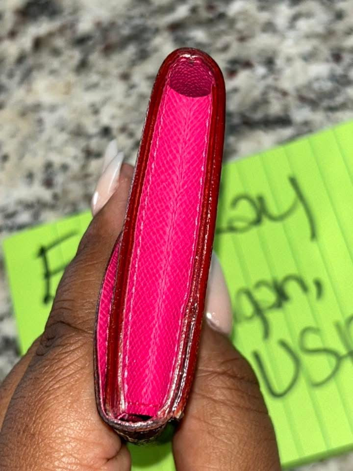 LV Multicolor Card Case