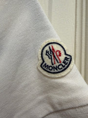 Moncler Black & White Polo Shirt