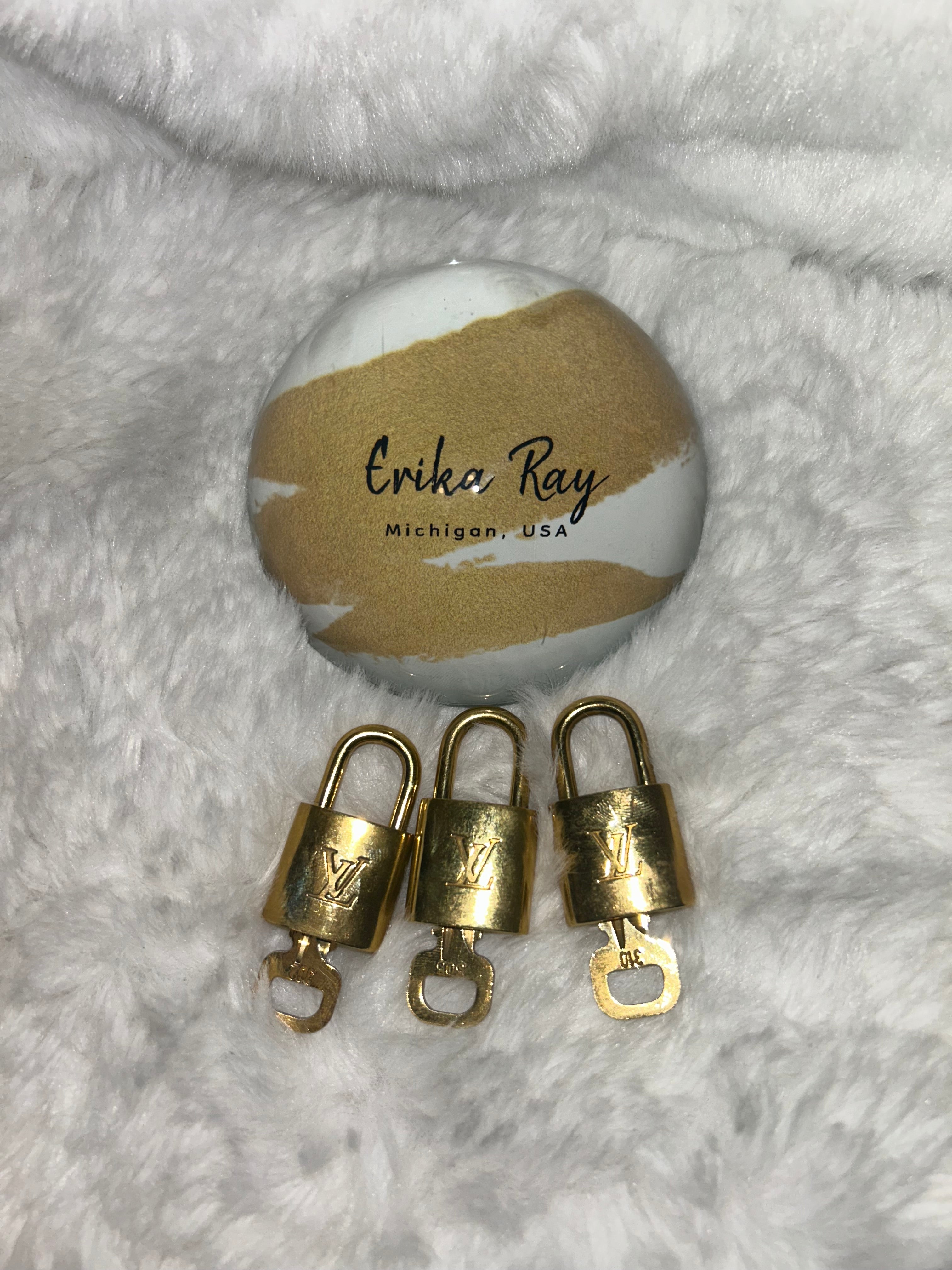 LV Gold Lock&Key Sets