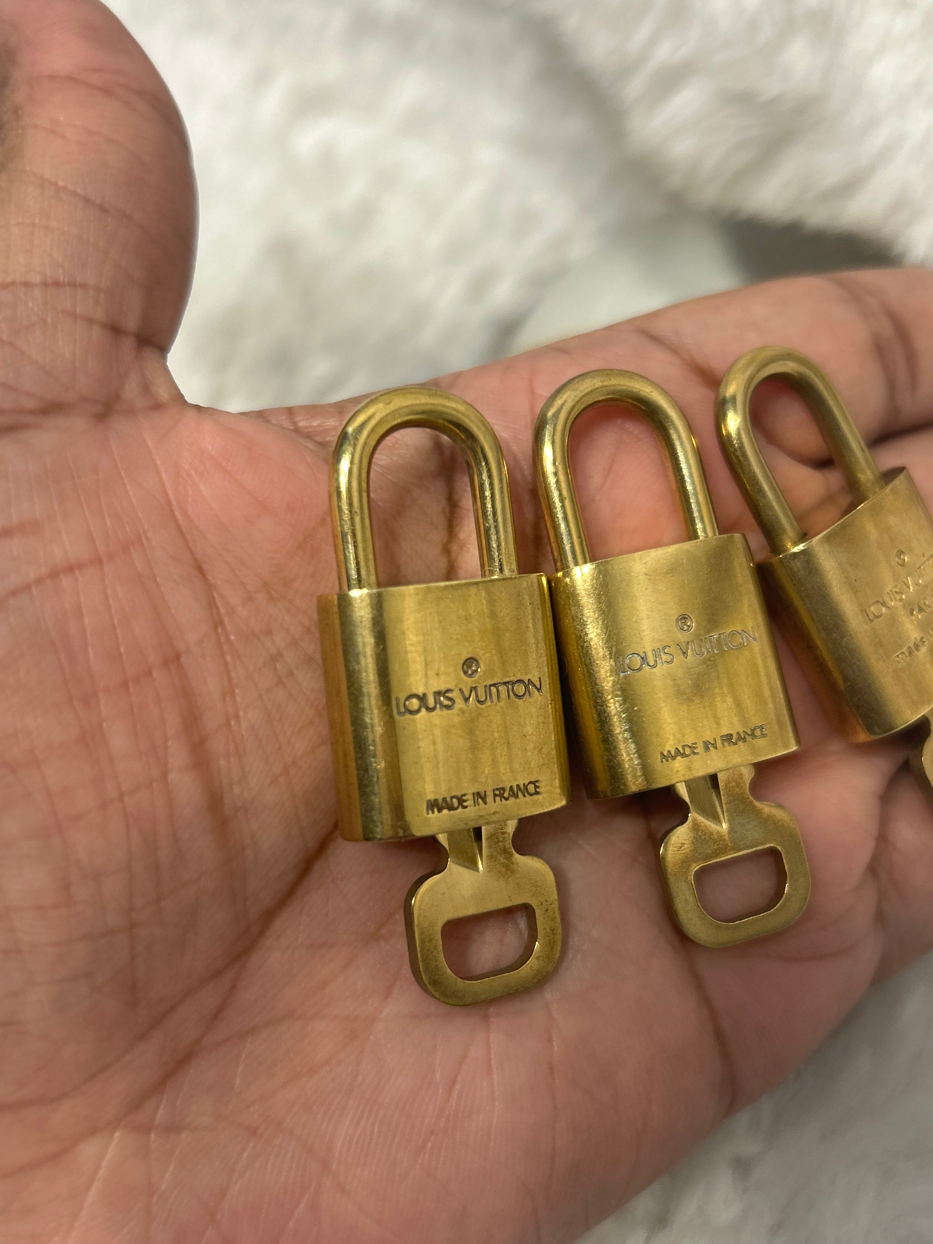LV Gold Lock&Key Sets