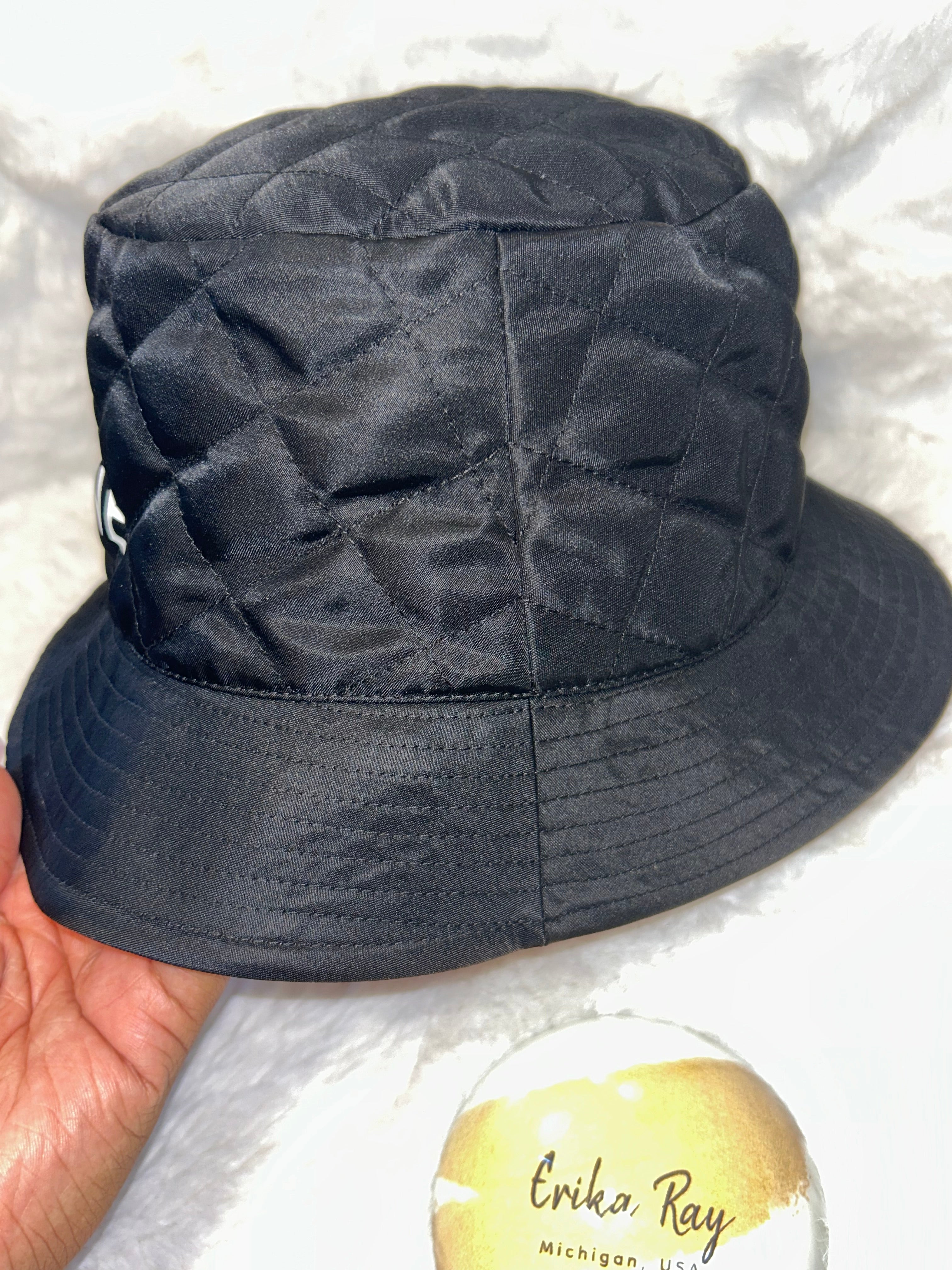 Celine Black Bucket Hat