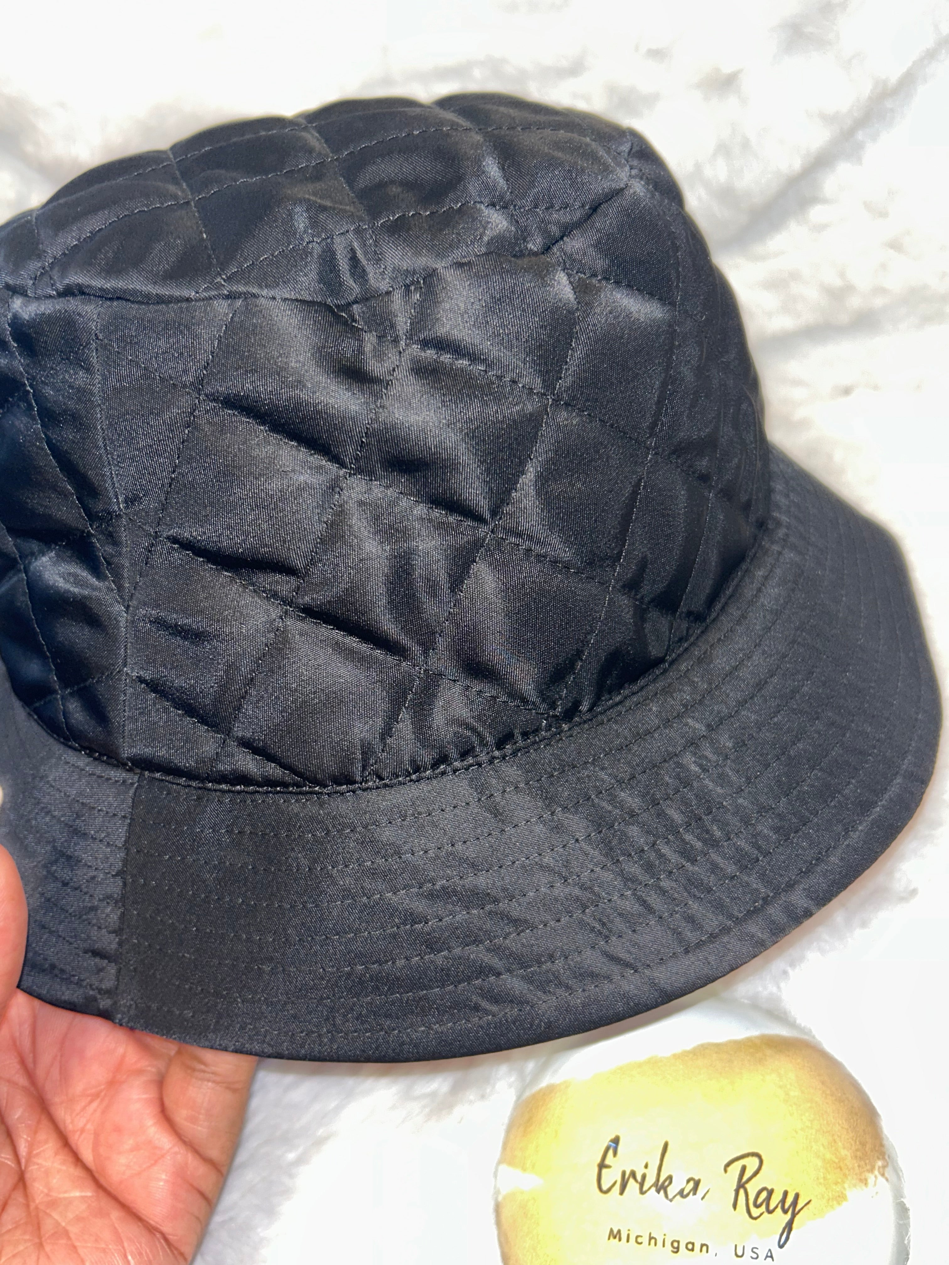 Celine Black Bucket Hat