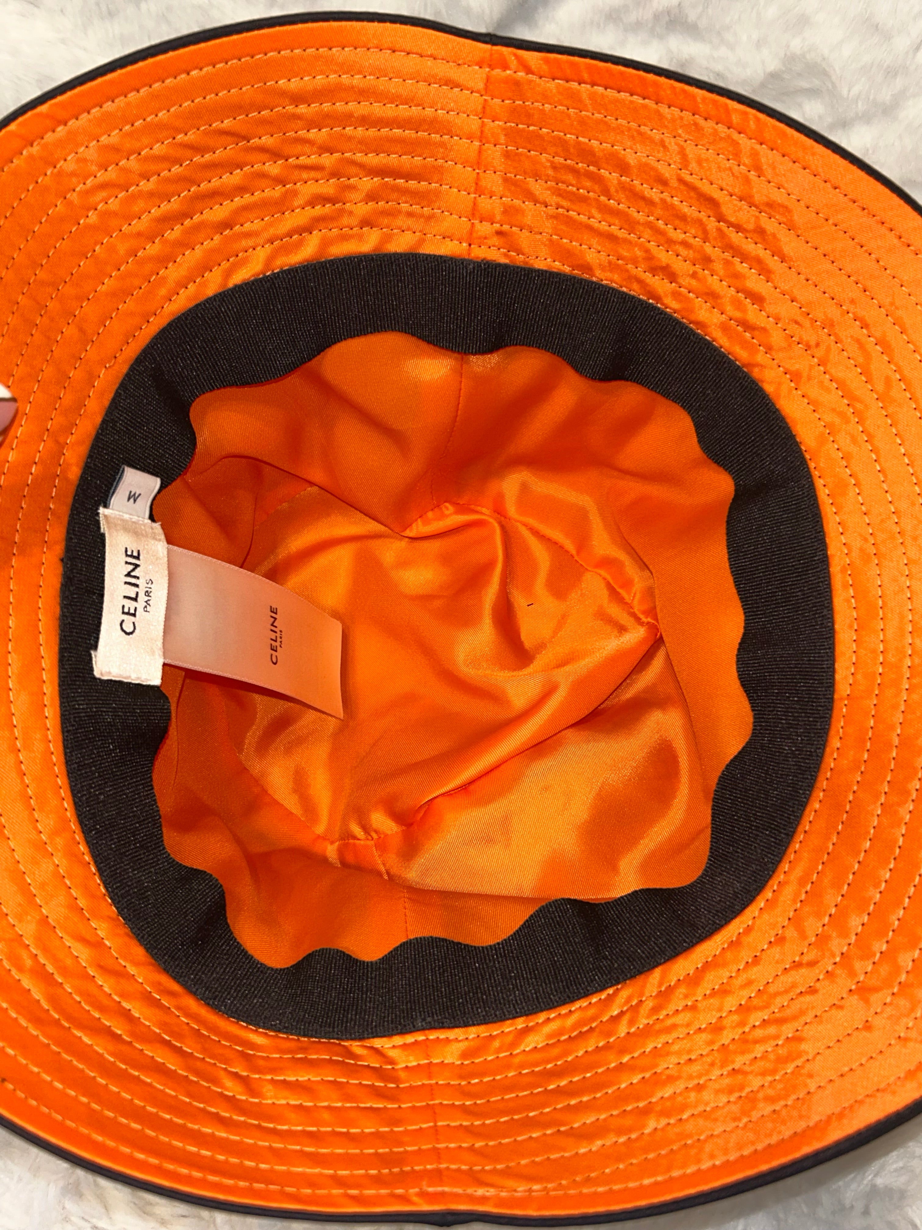 Celine Black Bucket Hat