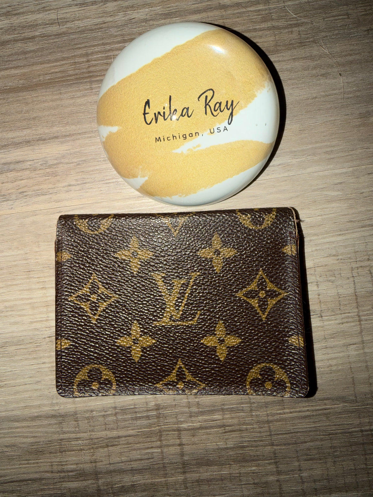 LV Monogram Card Holder
