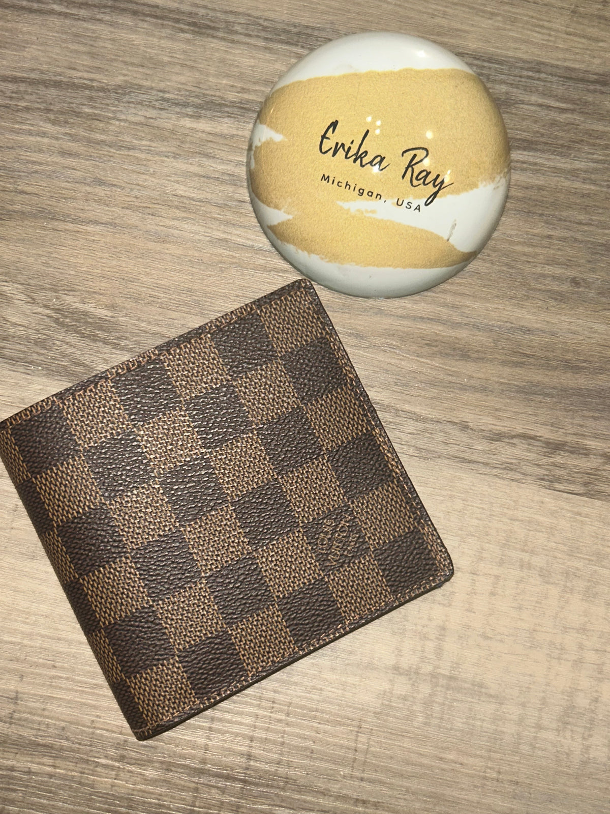 LV Damier Ebene Bifold Wallet