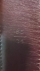 LV Burgundy Belt